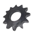 Black Oxied Roller Chain Sprocket C45 Material Durable Bad Condition Resistance