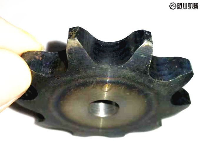 Piñones estándar 10A10T de la rueda de la placa del ANSI del acero C45 con el tratamiento térmico